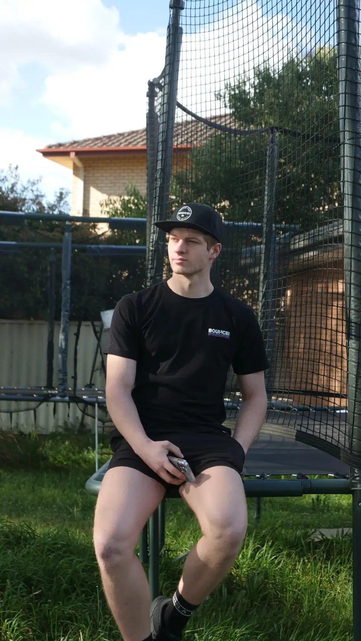 Trampoline athlete Alex Osborn.