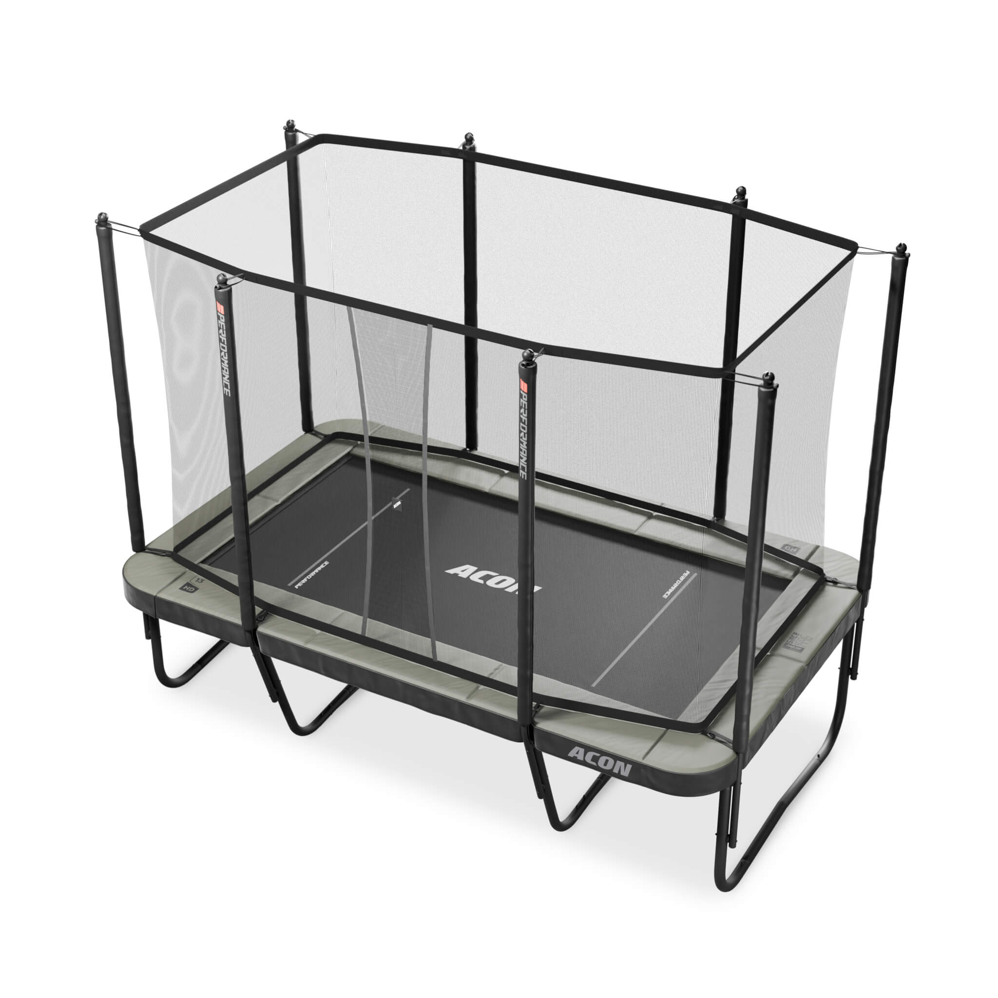 【アリンコ】 ACON 13 HD PRO Rectangular Trampoline with Net and Ladder – ACON CAN