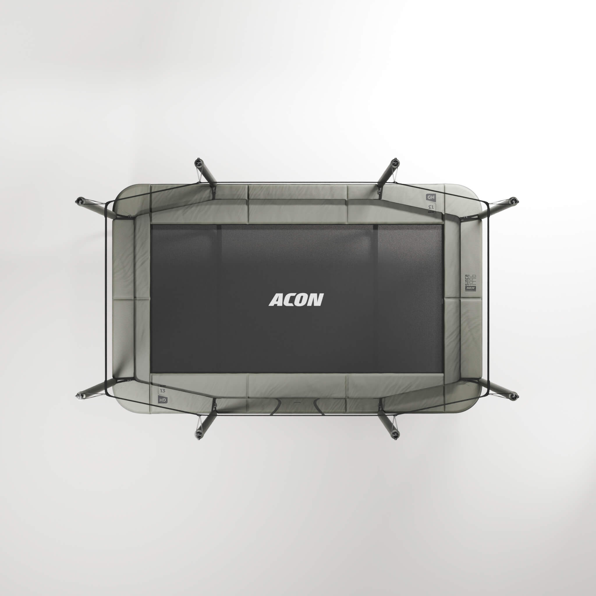 ACON 13 HD Rectangular Trampoline with Net and Ladder – ACON CAN