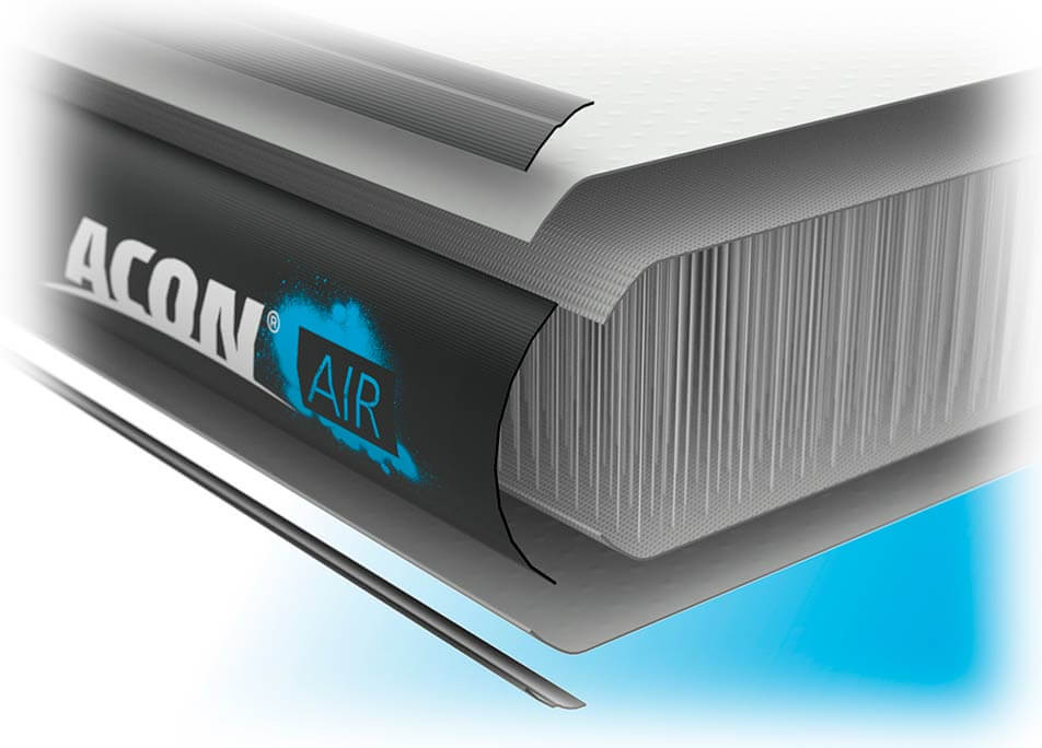 ACON AirTrack Tumbling Mat 10ft detail picture of layers