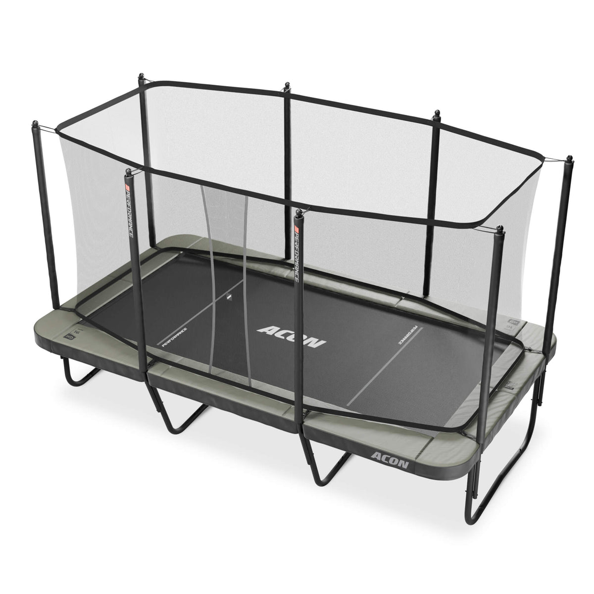 ACON 16 HD PRO Trampoline with Safety Net, ladder and Performance Springs.