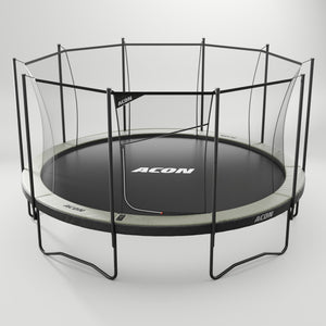 ACON Air 15ft Round Trampoline with Safety Net and Ladder