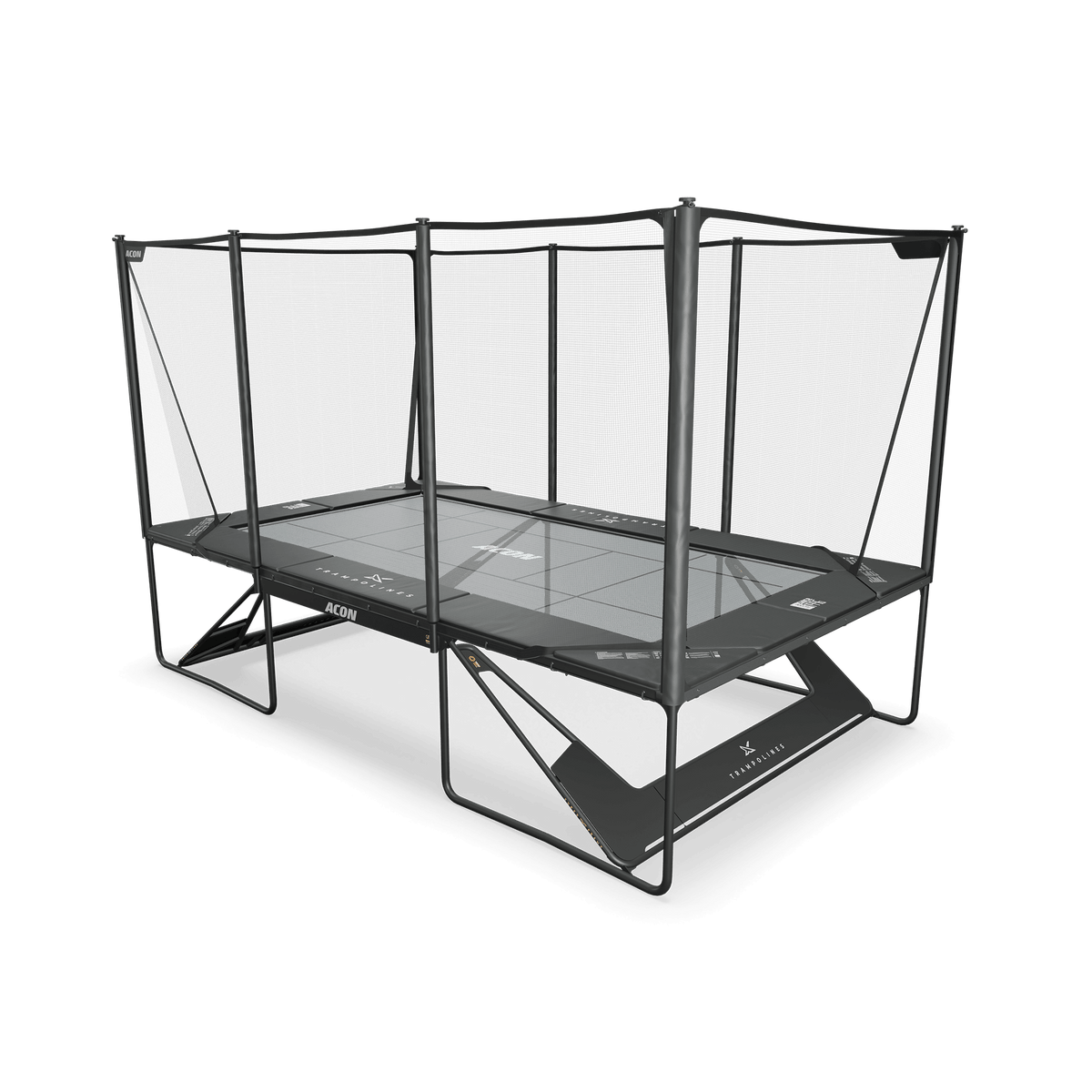 ACON X Freestyle Trampoline Mat installed on a trampoline.