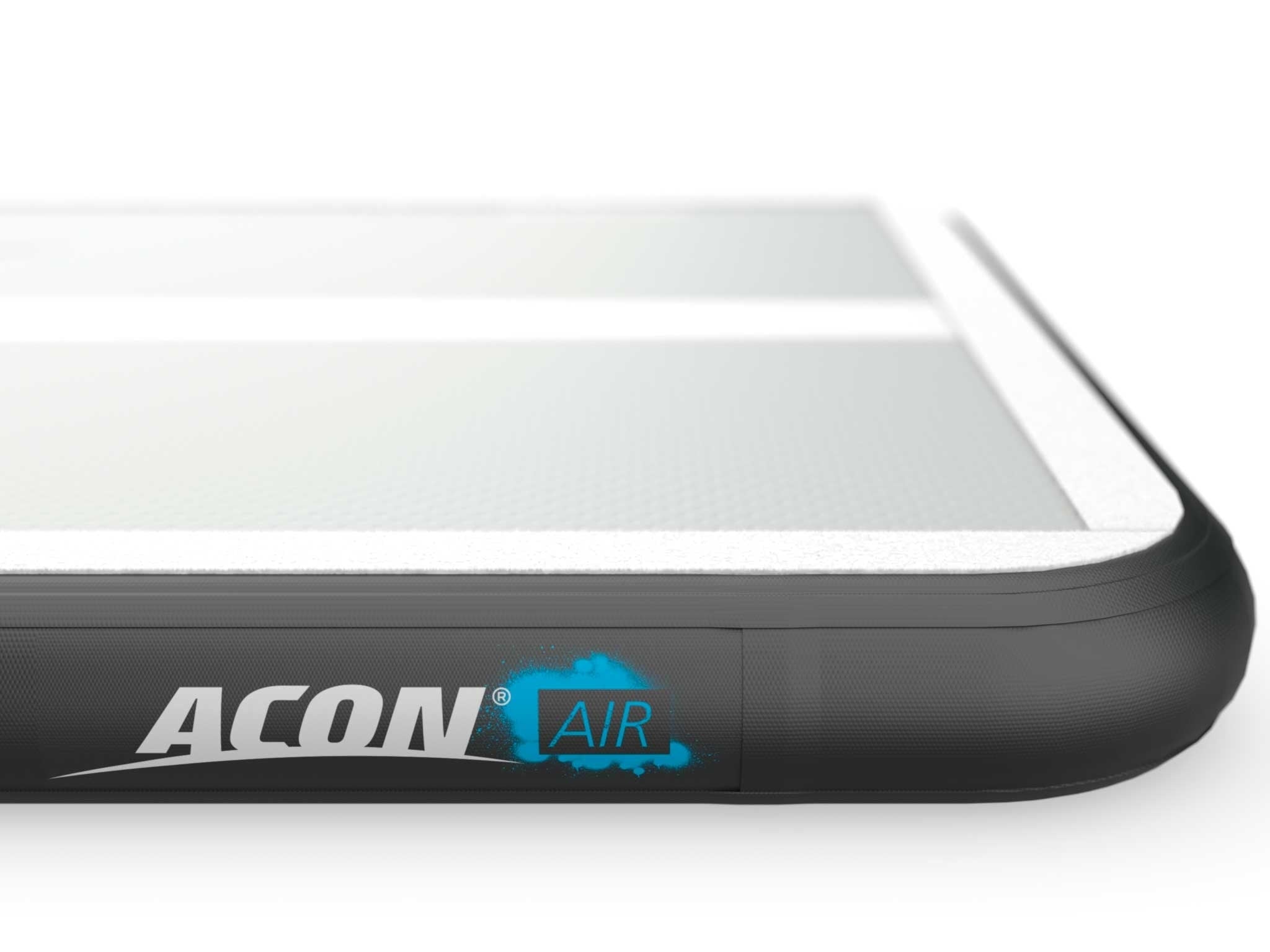 ACON AirTrack 10ft detail of the logo on the side.