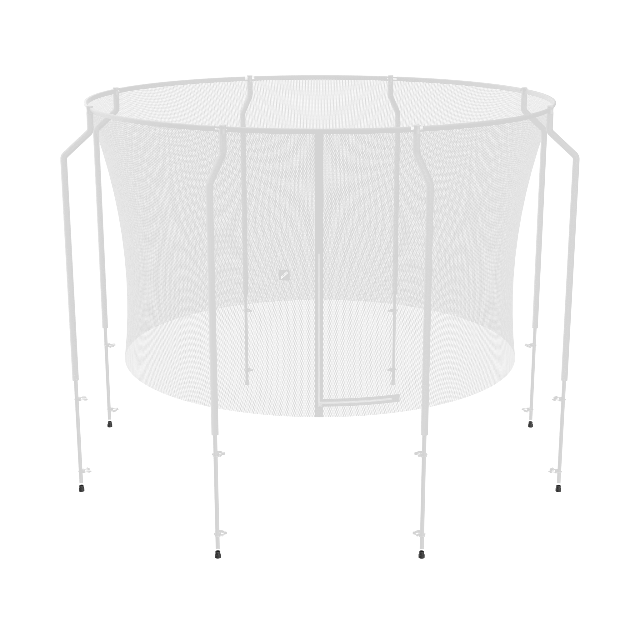 Picture that highlights Standard/Pemium Enclosure Pole Bottom Caps