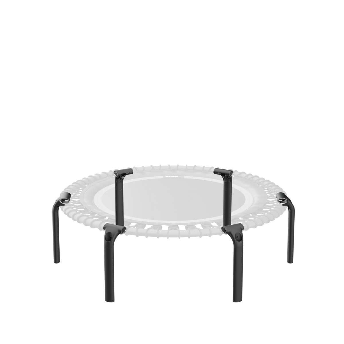 ACON FIT Trampoline with black frame legs