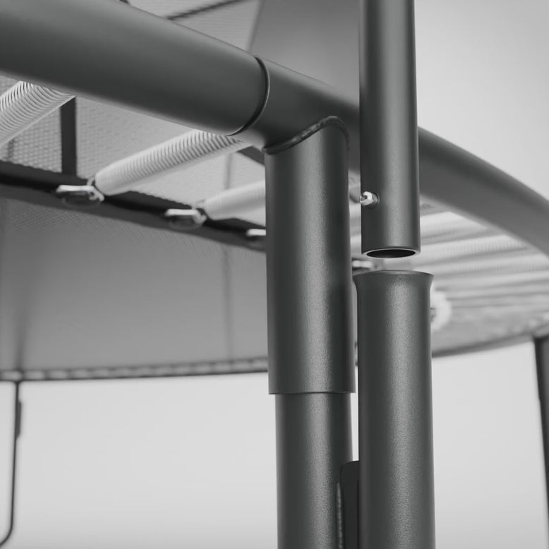 ACON Air 14ft Round Trampoline with Safety Net and Ladder