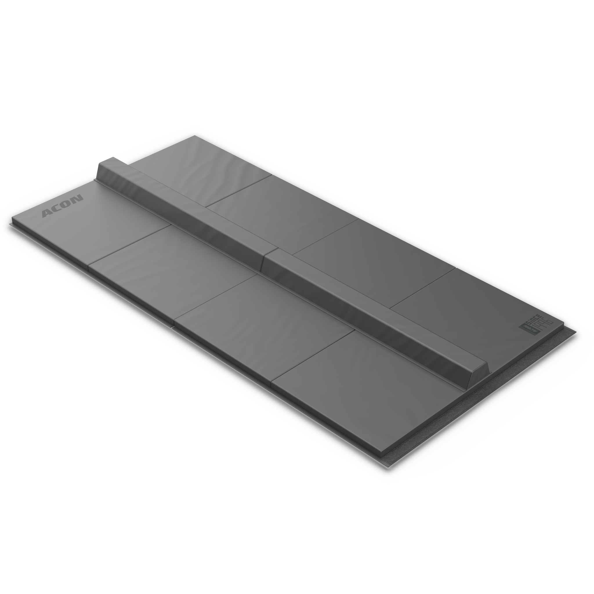 Product image of Acon Gymnastics Set, Black Edition. Featuring an Acon Balance Beam Black Edition and a Acon Tumbling Mat Black Edition.