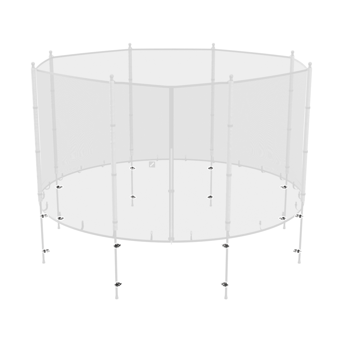 Standard enclosure on white background
