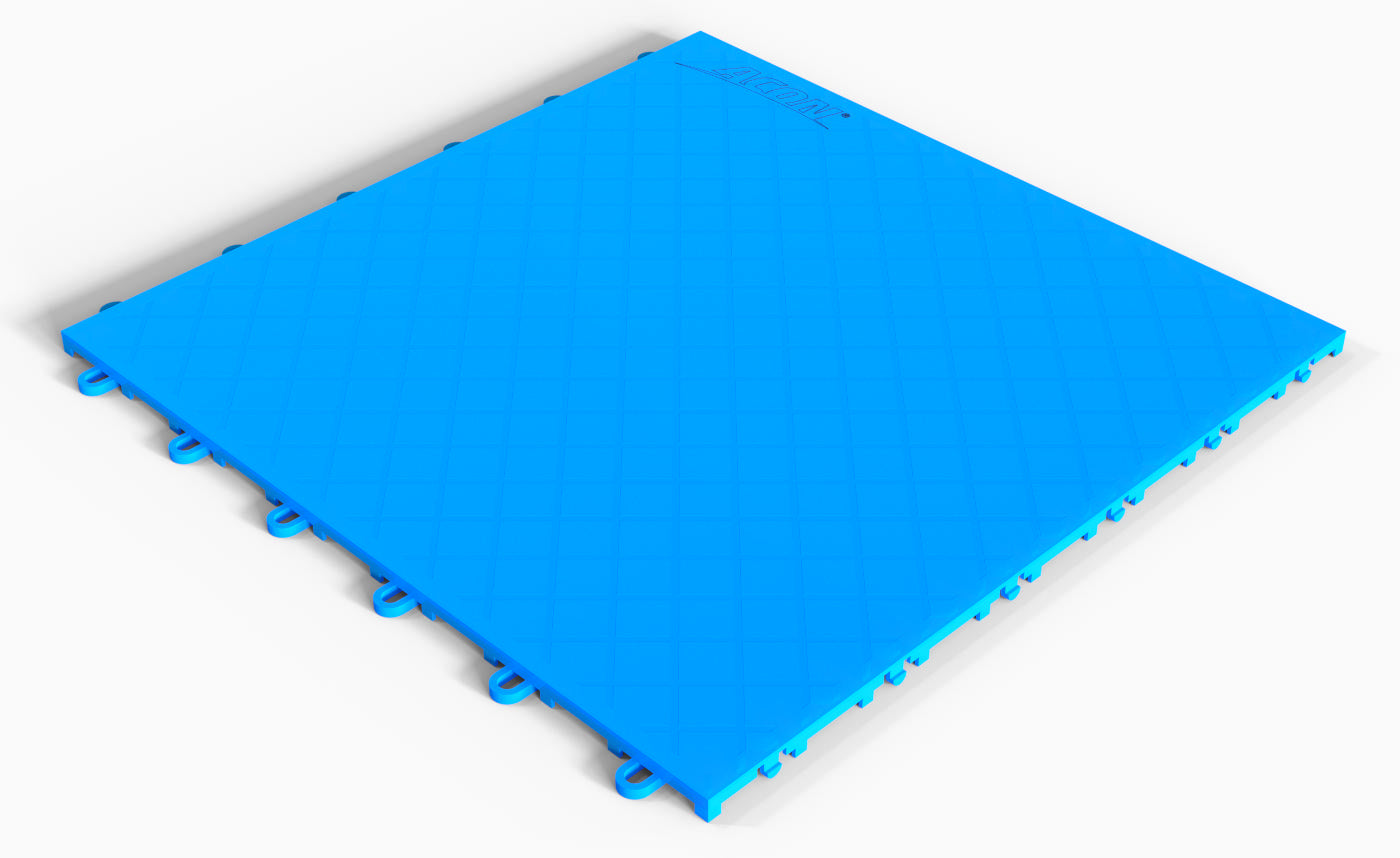 ACON Wave Hockey Floor Tile blue (1pc)